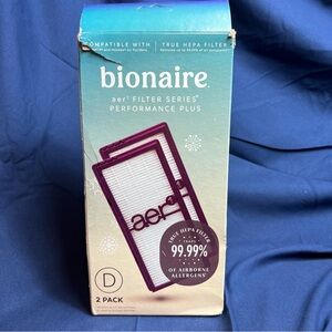 New Bionaire Allergen Air Filters D